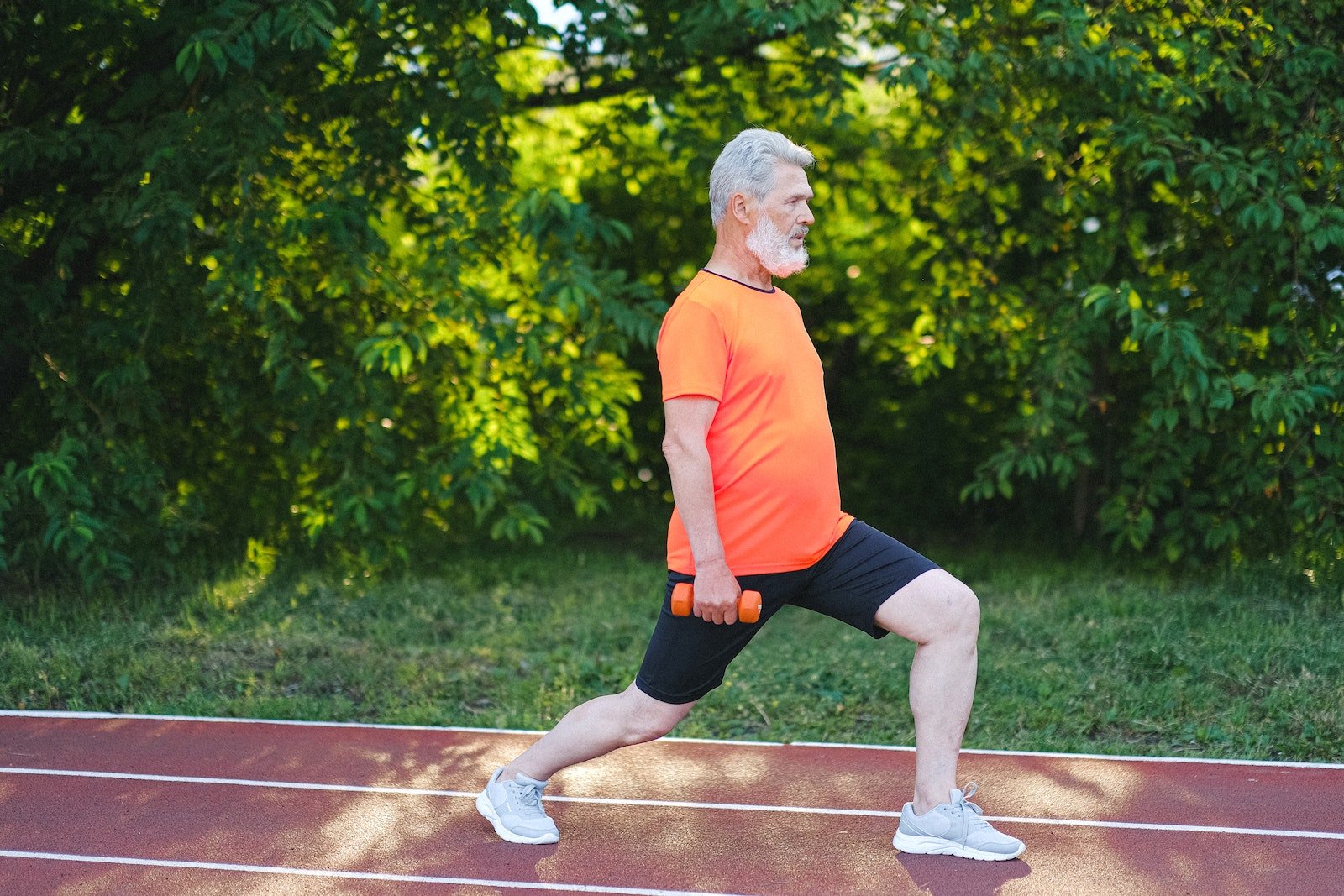 Side Lunges with Dumbbells